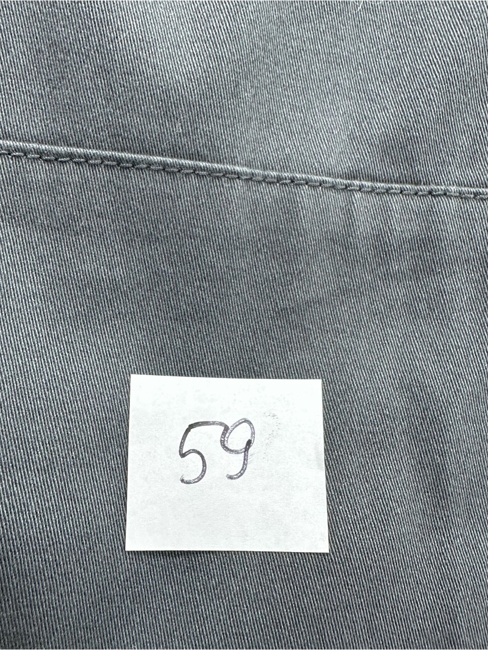 Michael Kors Womens Gray Moto Design Pants Size 6 Ankle Zippers Stretch Cotton - Picture 9 of 9